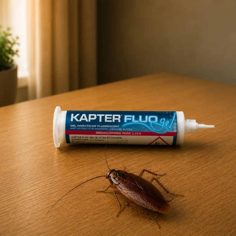 Gel appât professionnel Kapter Fluo du pack